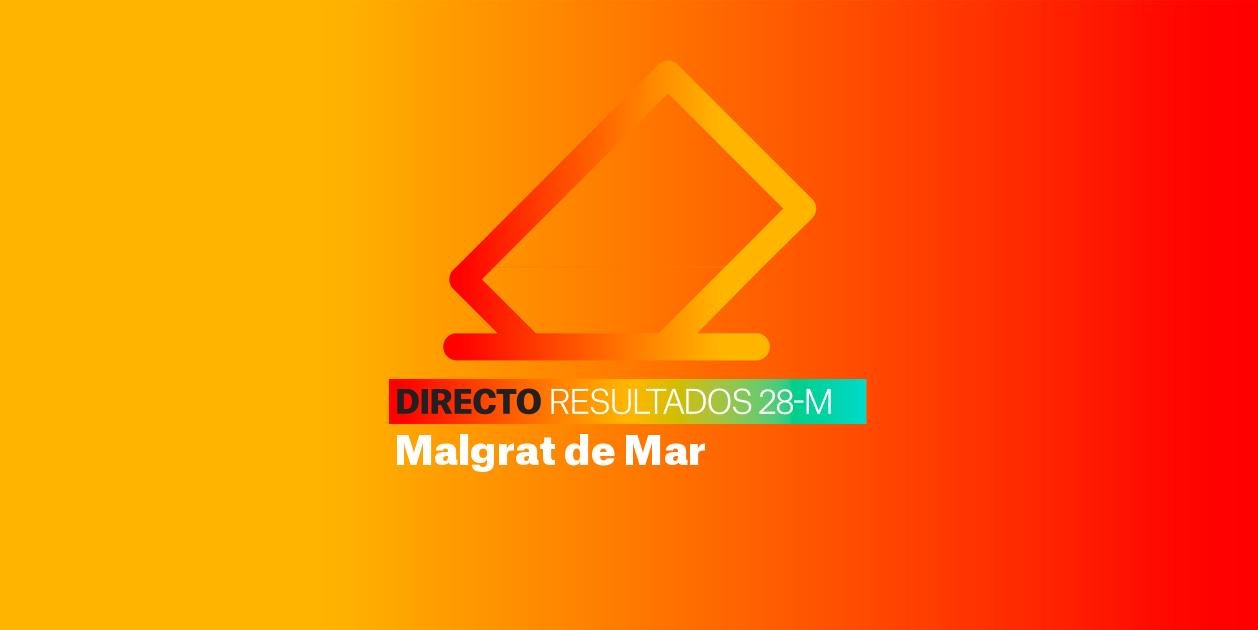 Resultados Elecciones Malgrat de Mar | Escrutinio de las Municipales 2023