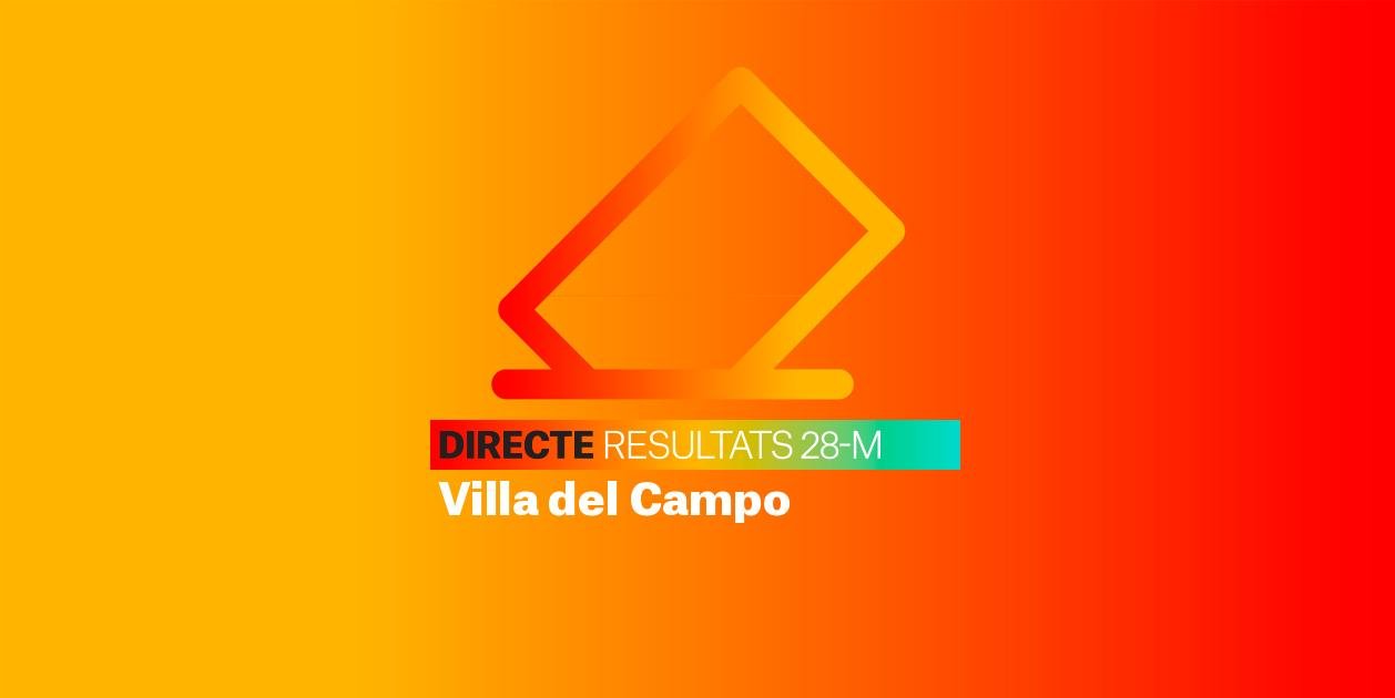 Resultats Eleccions Villa del Campo | Escrutini de les Municipals 2023