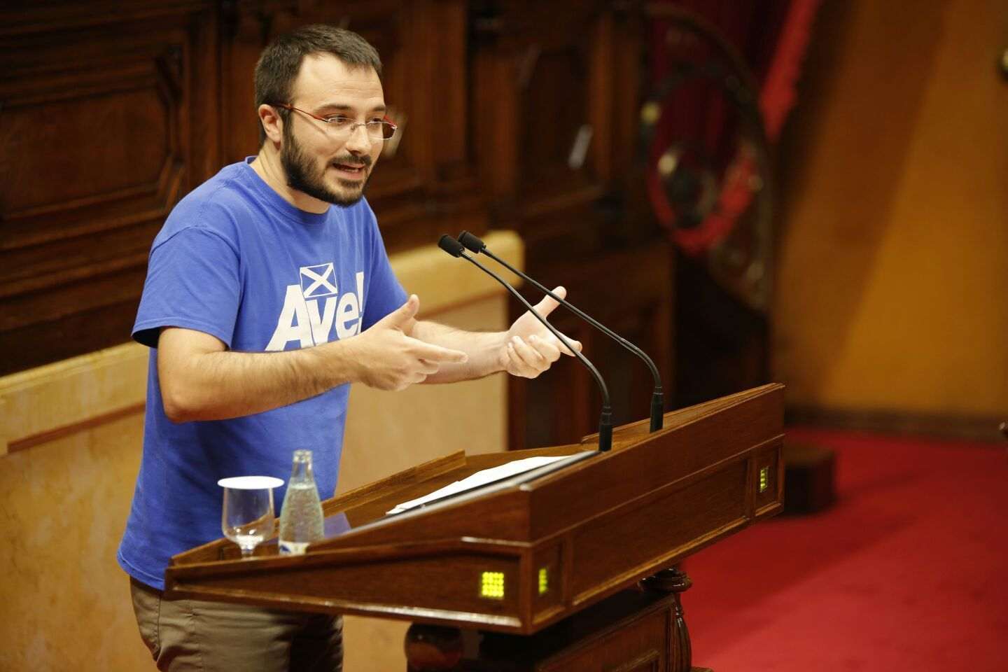 La CUP quiere superar el "falso debate" del referéndum pactado