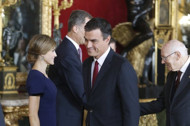 Pedro Sánchez y Letizia / Gtres Pedro Sánchez y Letizia / Gtres