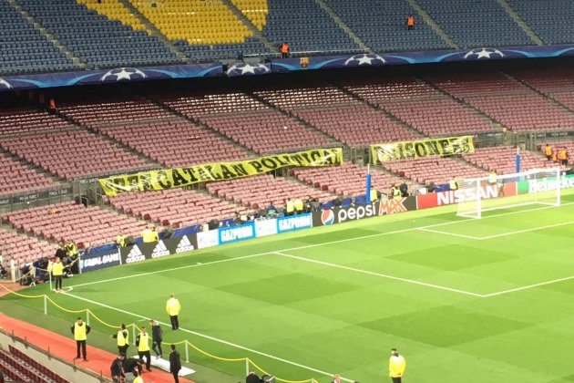 Camp Nou Libertad presos politics Bernat Aguilar