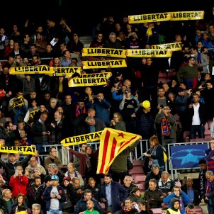 Camp Nou Llibertat Presos Politics Independencia Barça EFE Camp Nou Llibertat Presos Politics Independencia Barça EFE