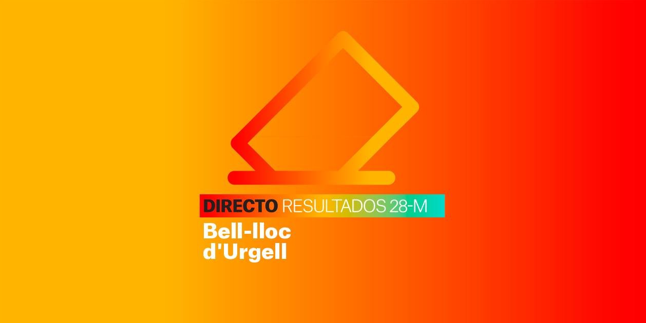 Resultados Elecciones Bell-lloc d'Urgell | Escrutinio de las Municipales 2023