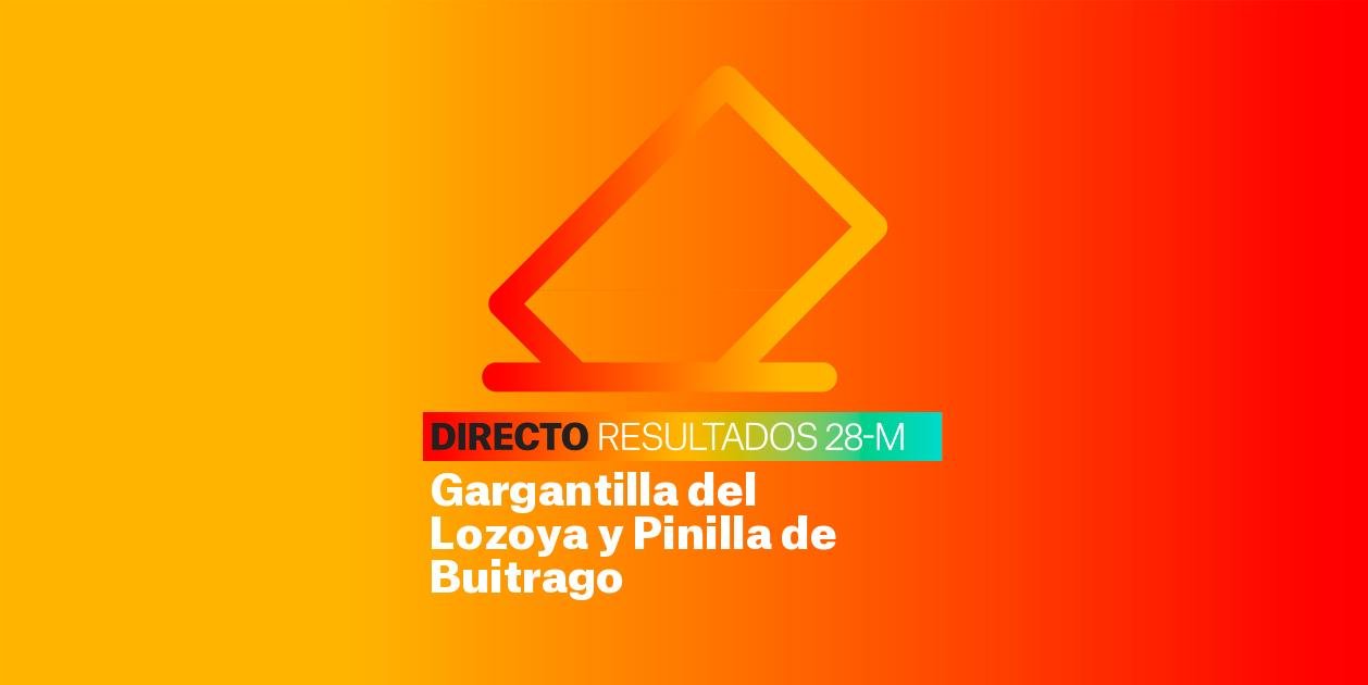 Resultados Elecciones Gargantilla del Lozoya y Pinilla de Buitrago | Escrutinio de las Municipales 2023