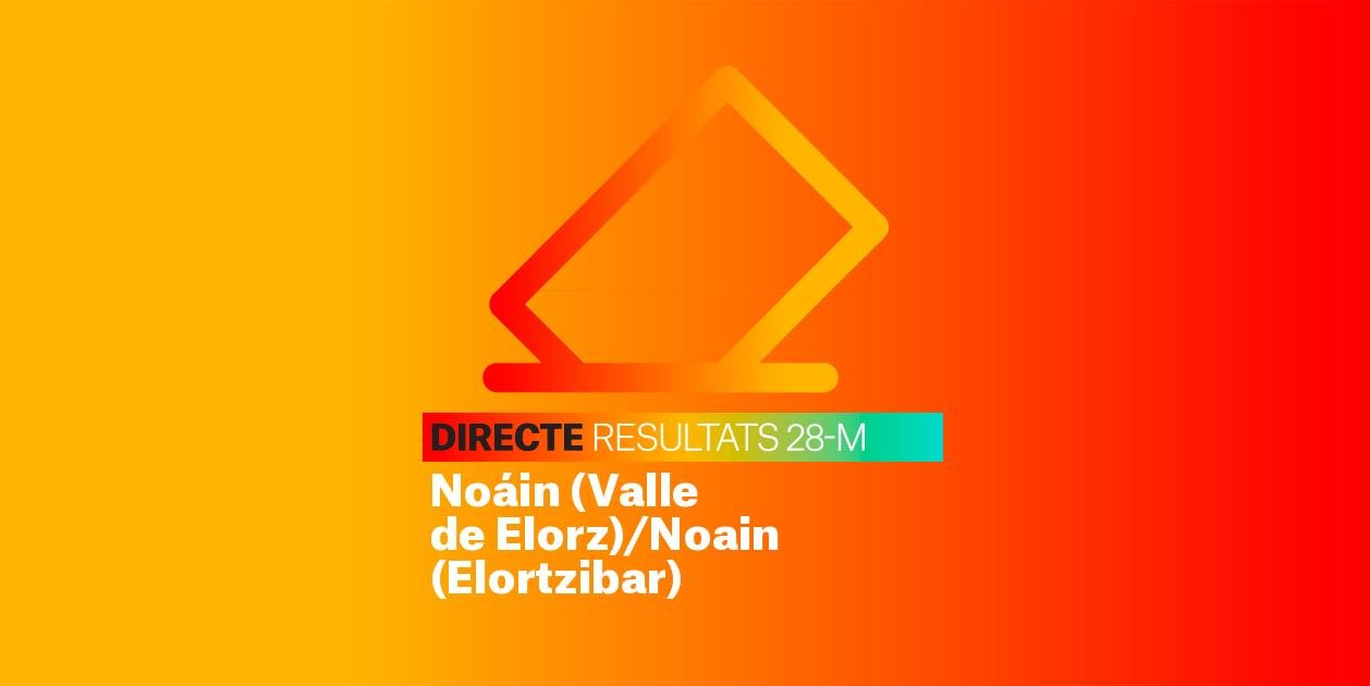 Resultats Eleccions Noáin (Valle de Elorz)/Noain (Elortzibar) | Escrutini de les Municipals 2023