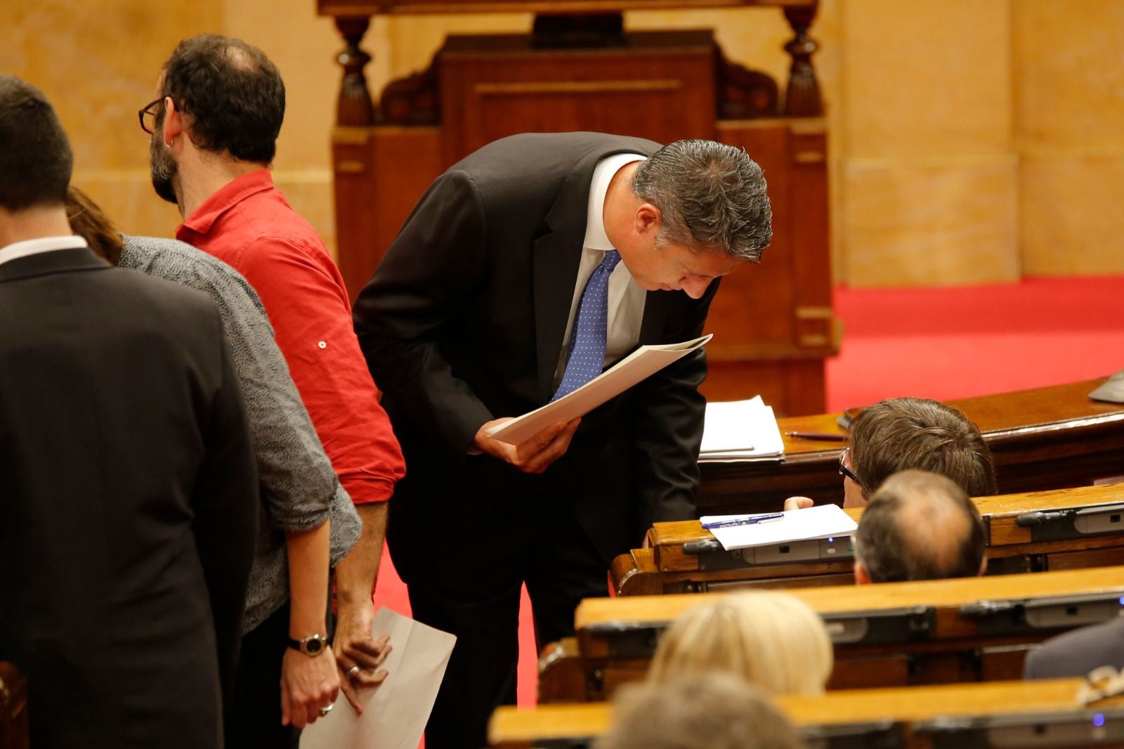 La felicitación matinal de Albiol a Puigdemont