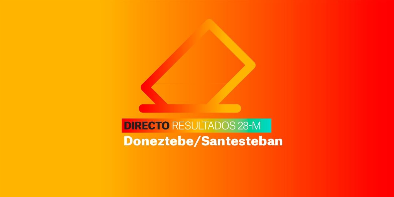 Resultados Elecciones Doneztebe/Santesteban | Escrutinio de las Municipales 2023