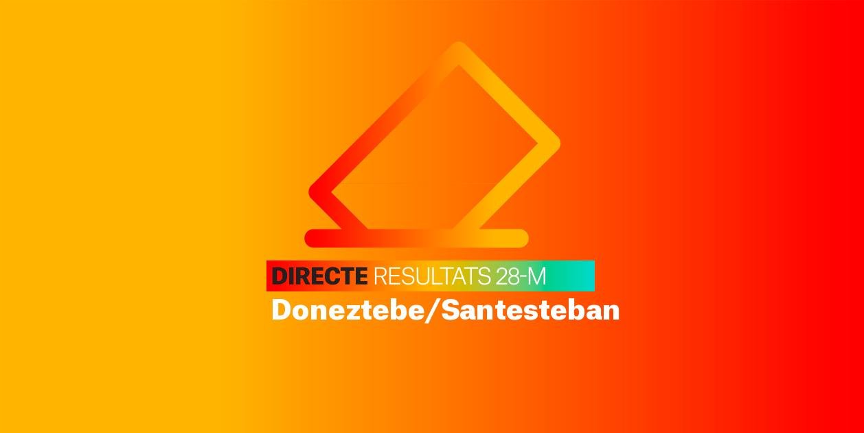 Resultats Eleccions Doneztebe/Santesteban | Escrutini de les Municipals 2023