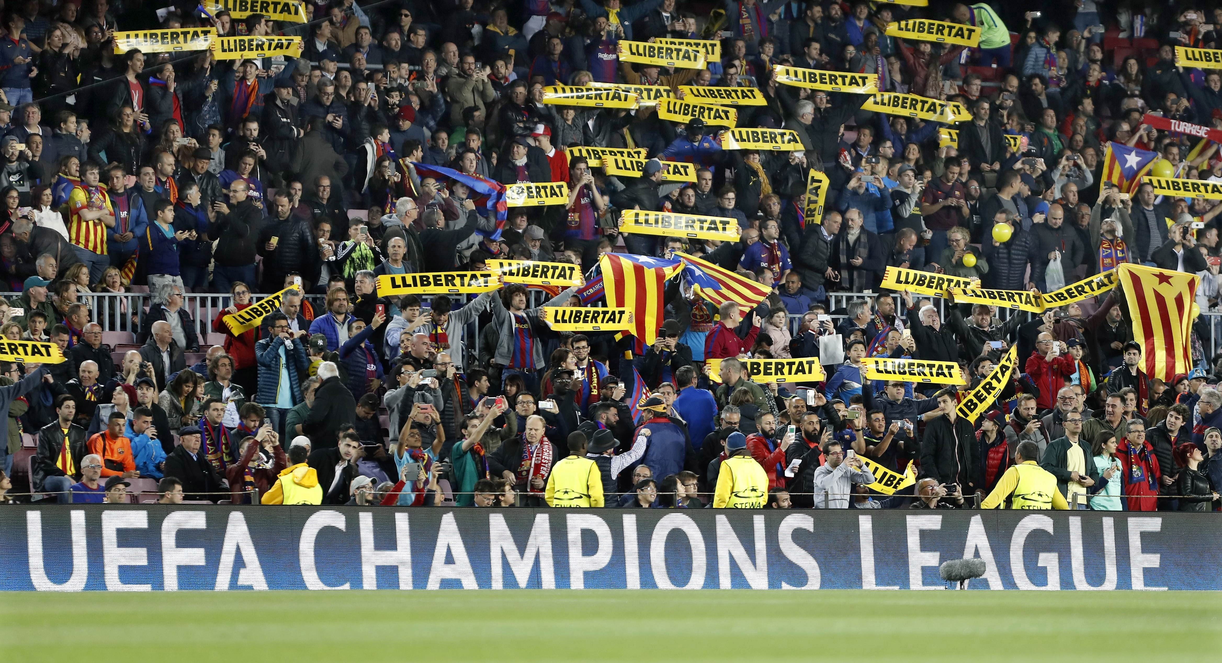 Llamamiento a teñir el Camp Nou de amarillo por el Clásico