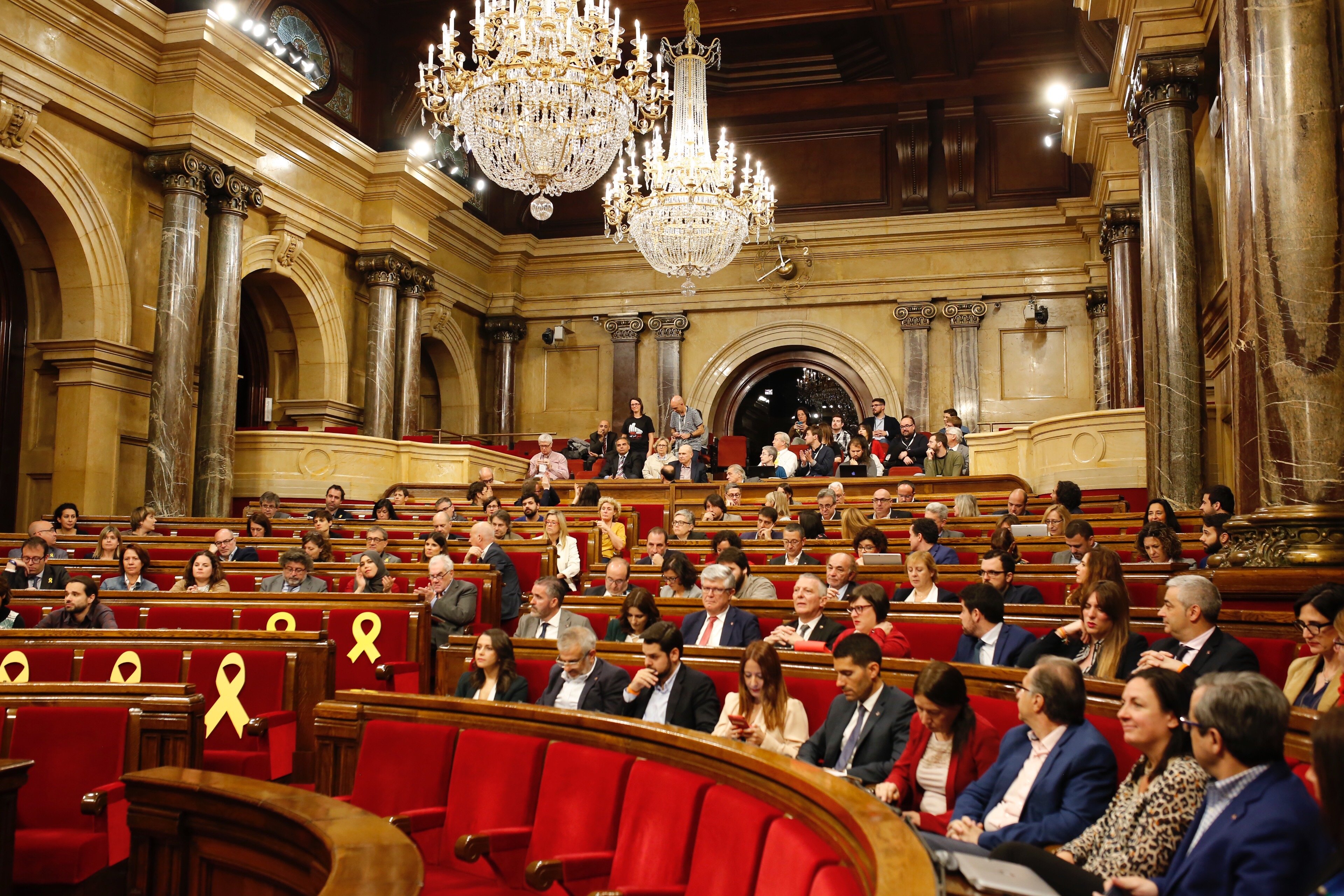 JxCat, ERC i la CUP presentaran una resolució conjunta de solidaritat amb els CDR