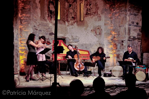 Quartet La Ritirata en Estamariu 2013 FEMAP. Foto Patrícia Márquez