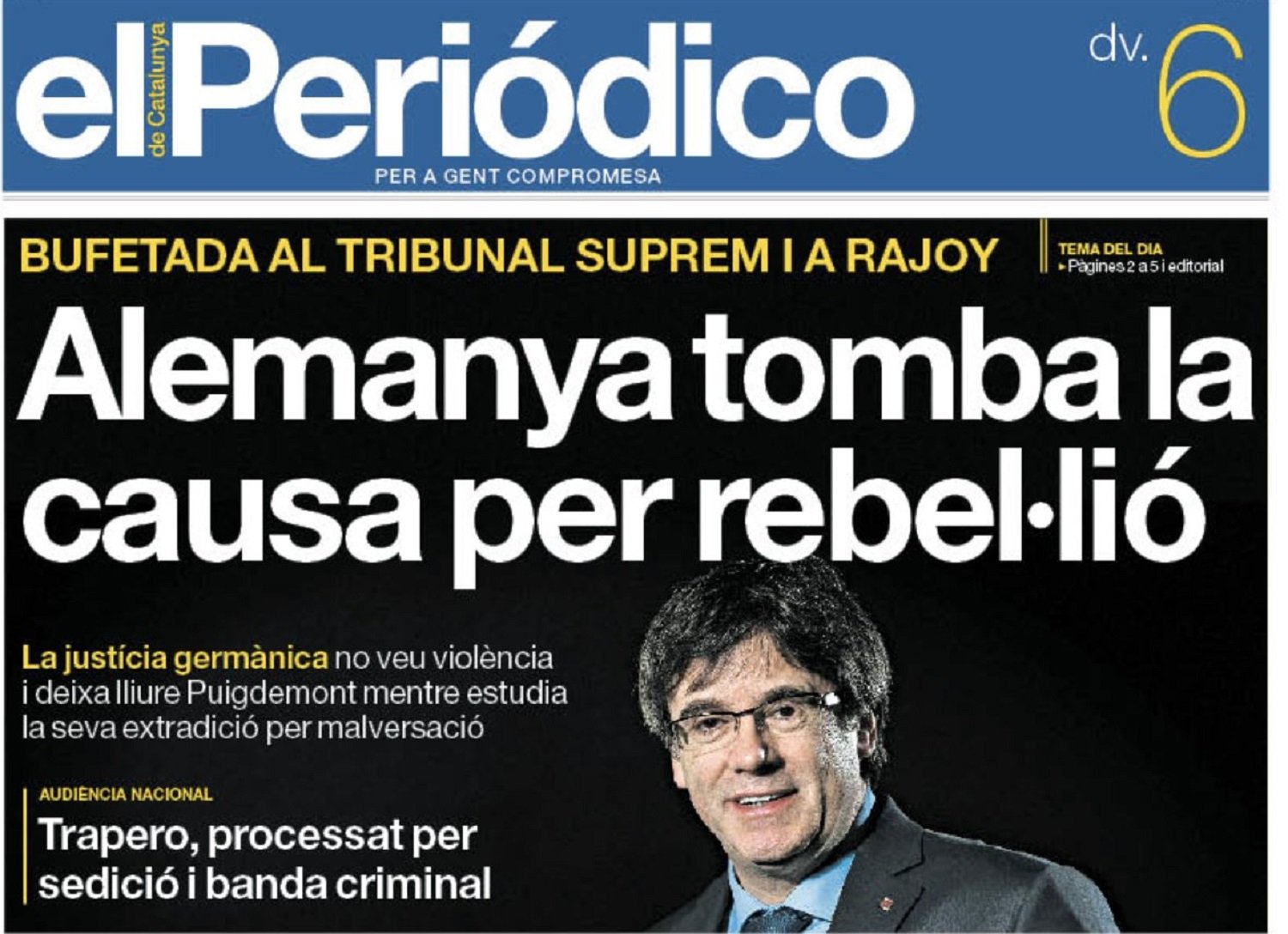 Viernes negro para 'El Periódico'