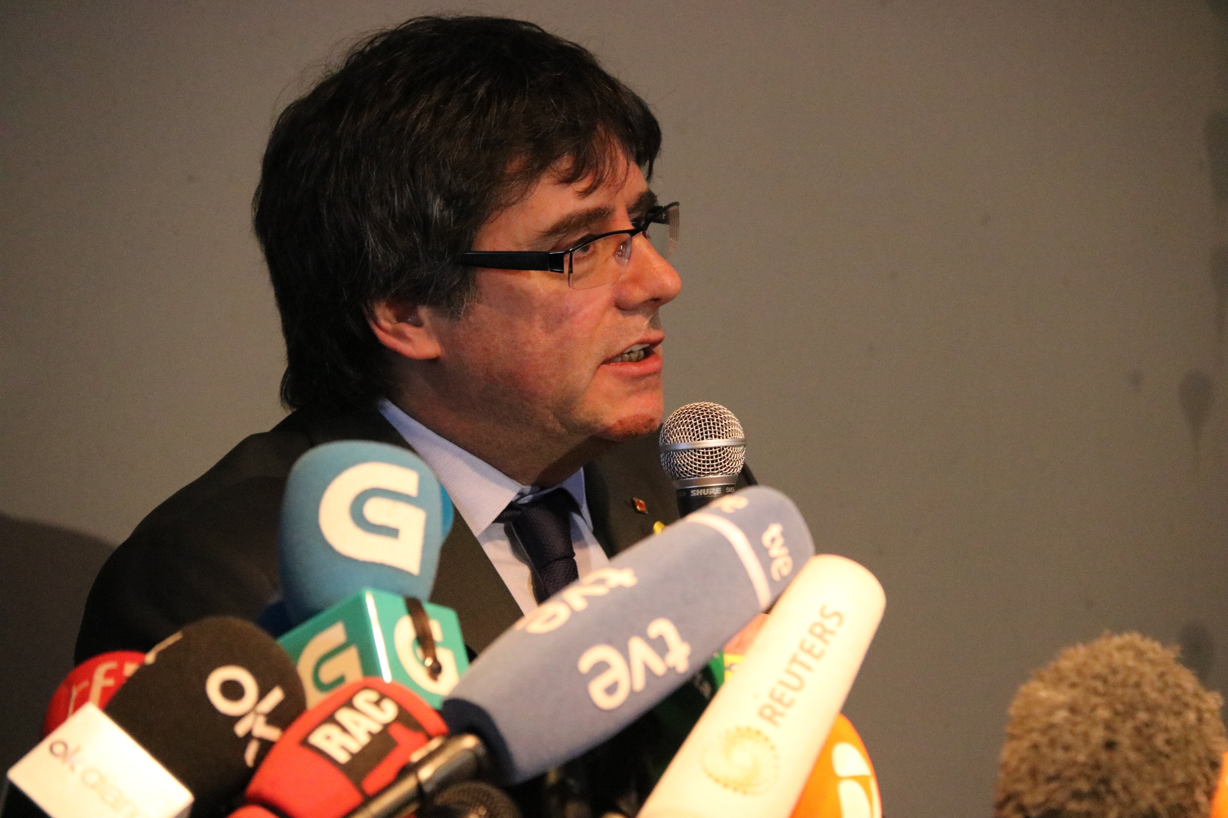 L'emotiu agraïment de Puigdemont als catalans que li han fet costat a Alemanya