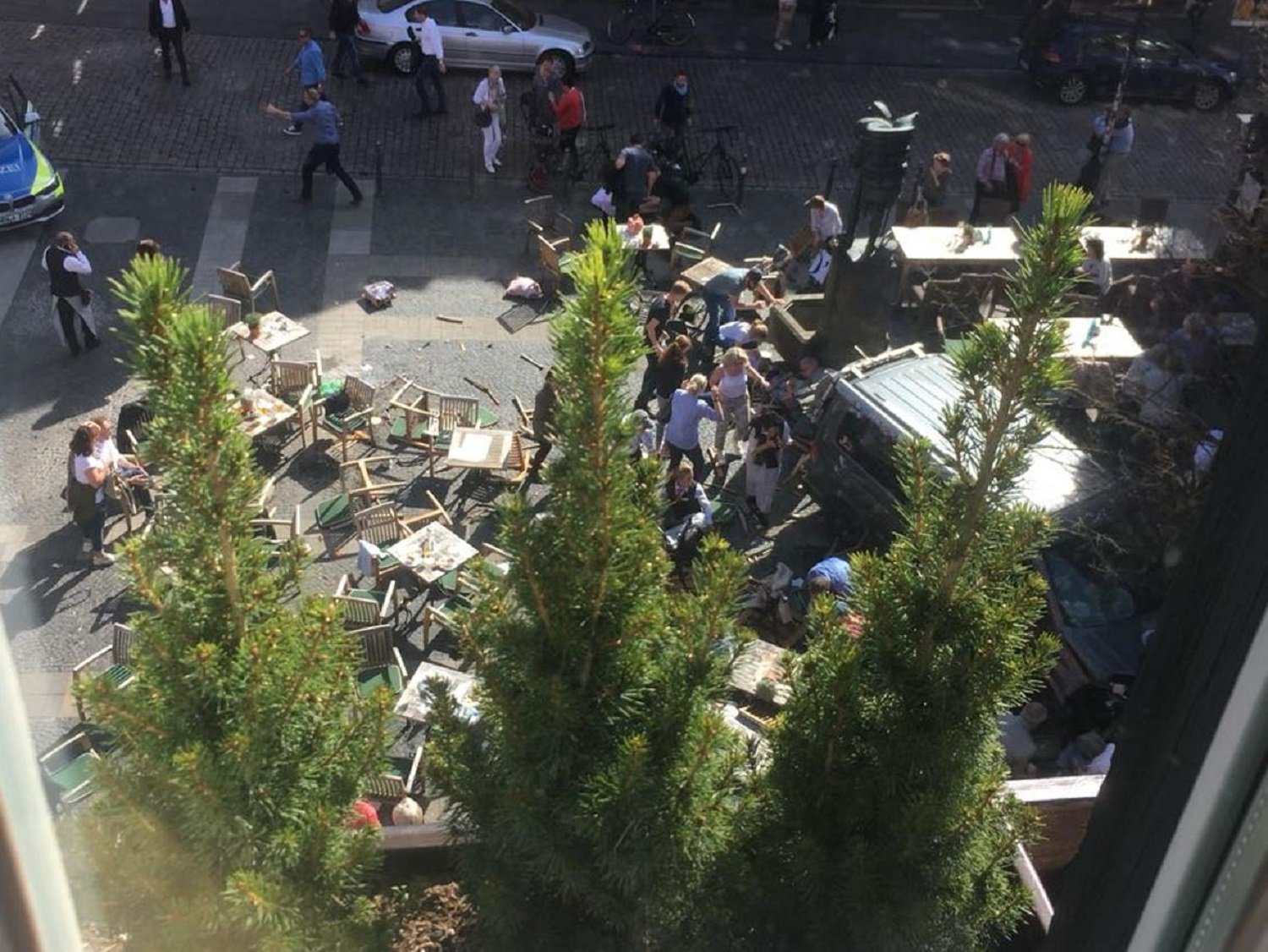 La policía descarta la autoría terrorista en el atropello de Münster, que ha causado 3 muertes