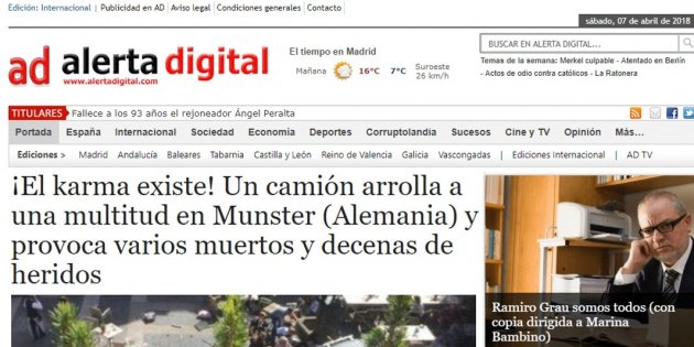 Resultado de imagen de Un mitjÃ  espanyolista atribueix "al karma" l'atropellament de MÃ¼nster