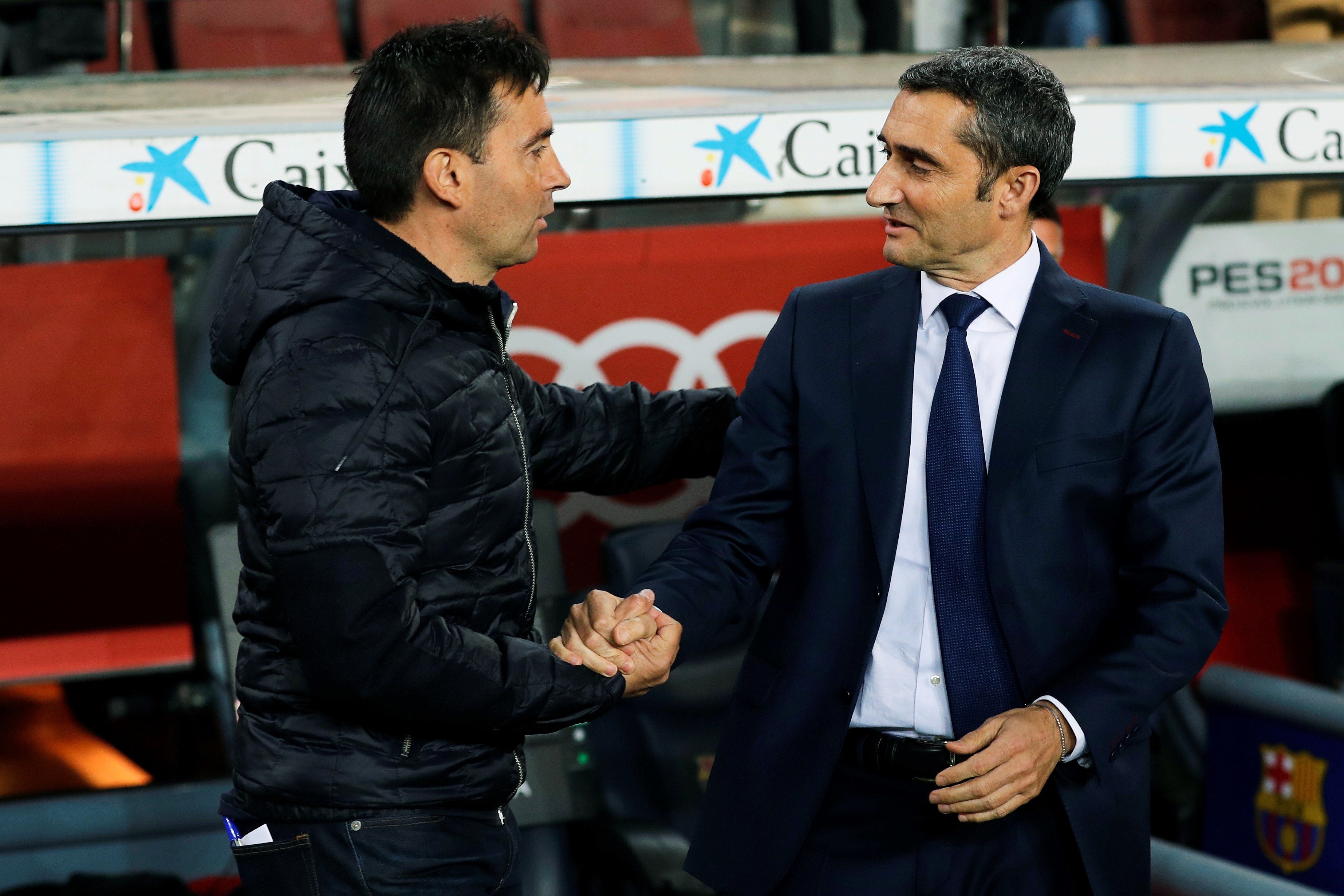 Valverde: "El rècord és compartit amb Luis Enrique i és del Barça"