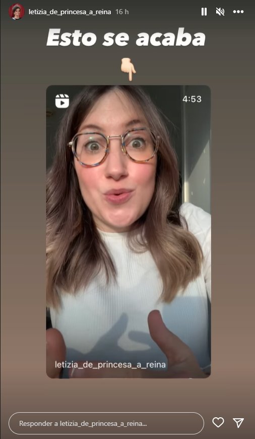 Blogger Letizia críticas lo deja Instagram