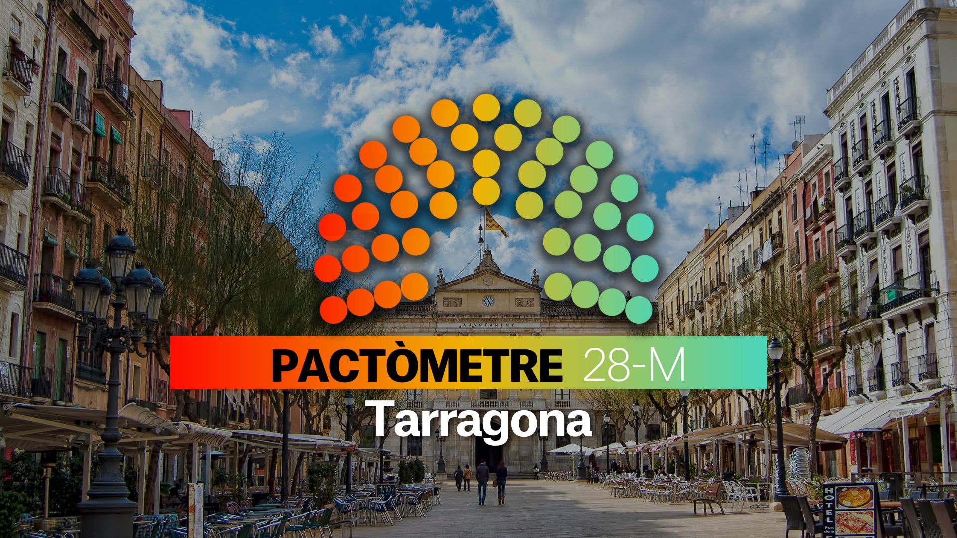 Pactòmetre de Tarragona per a les Eleccions Municipals 2023
