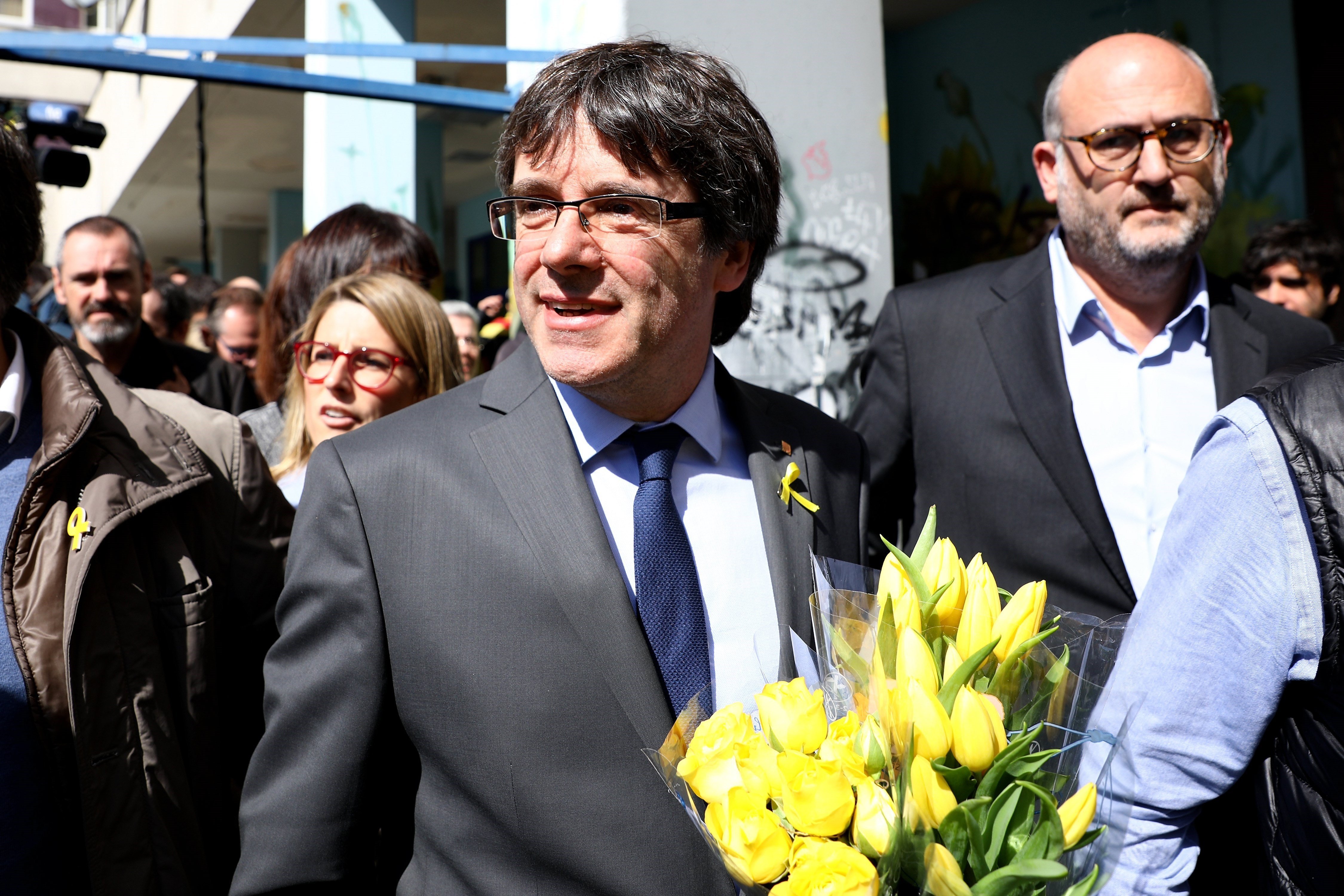 Puigdemont: "Una altra vegada, una gran demostració cívica i democràtica"