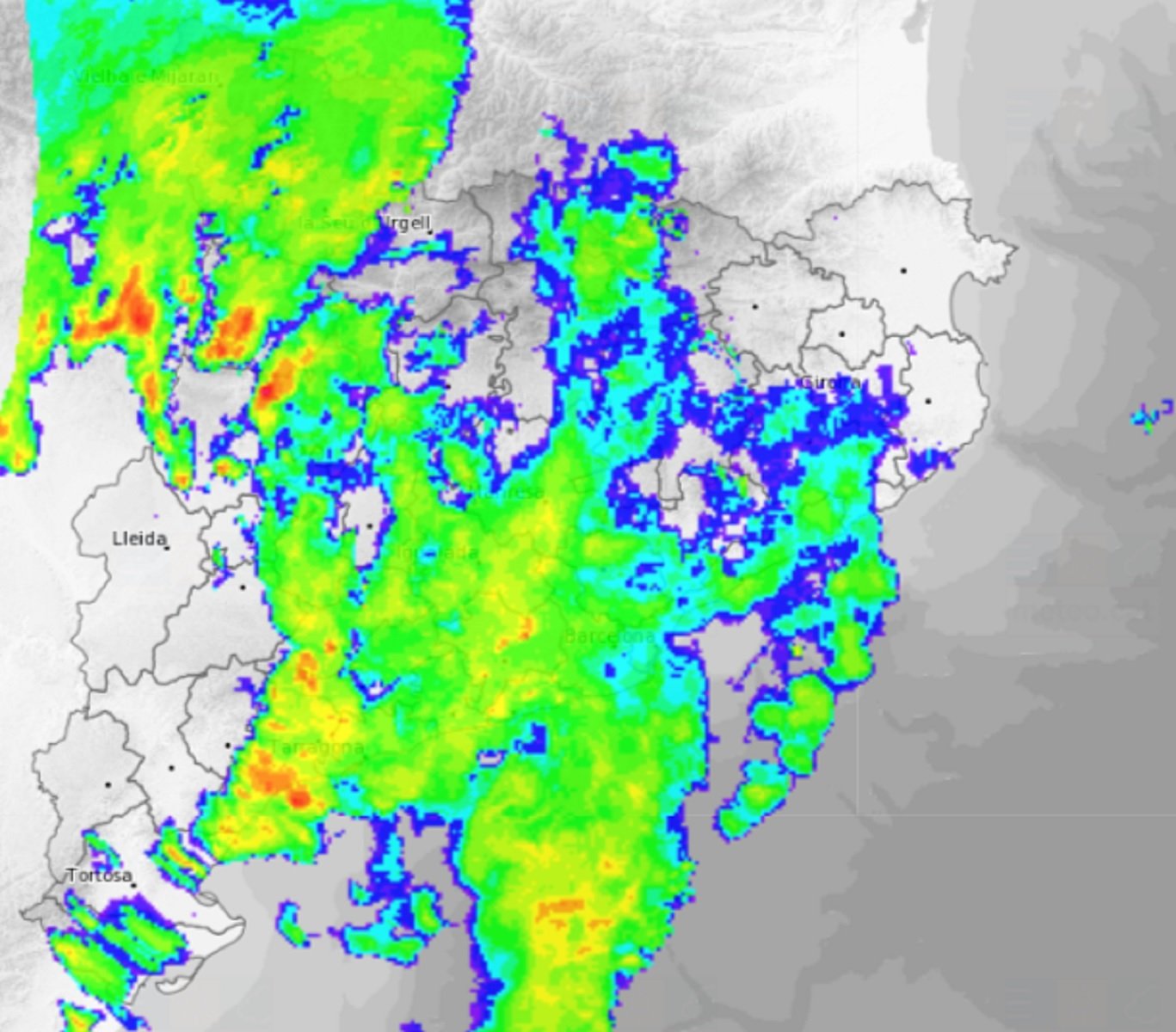 Radar Meteocat Radar Meteocat