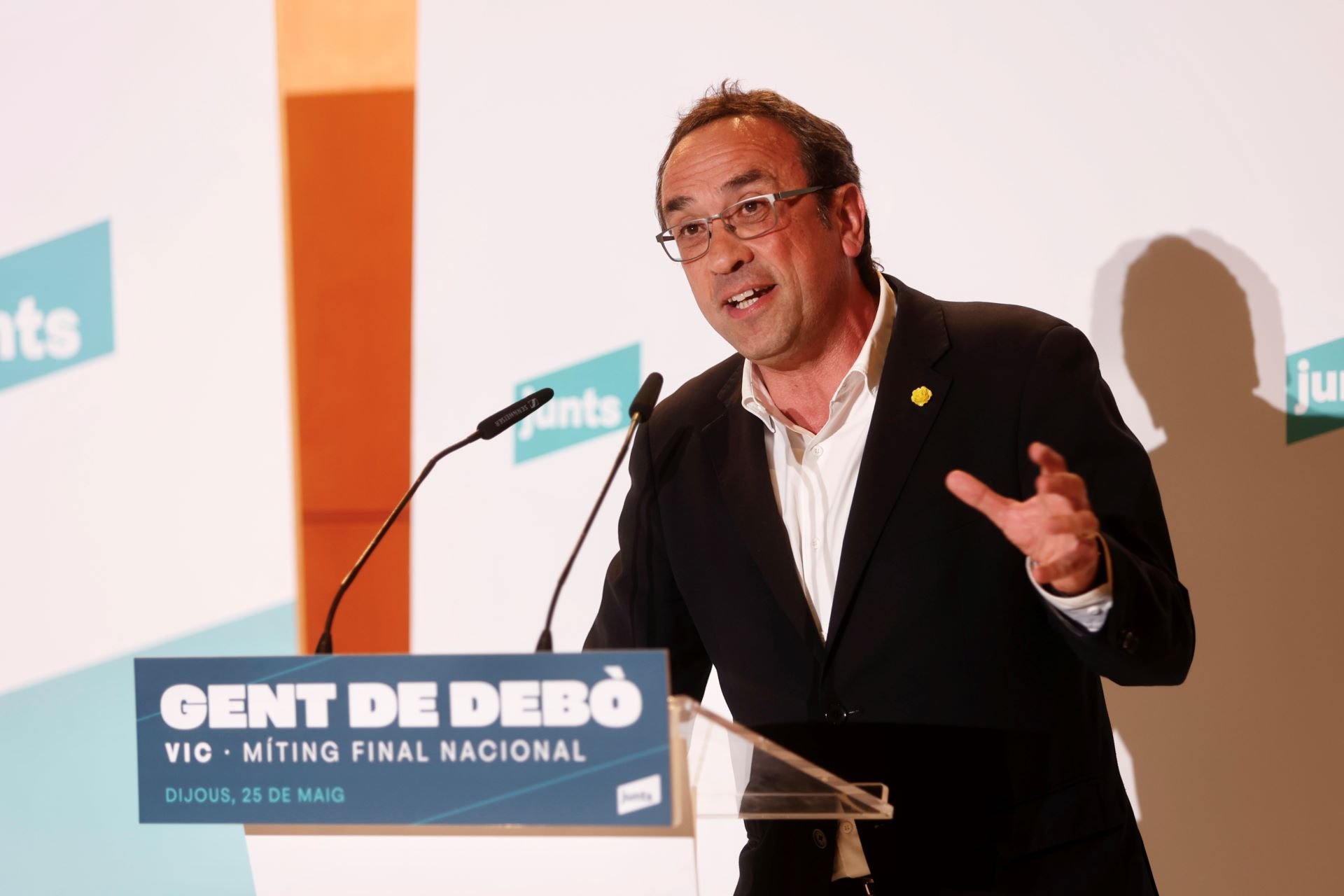 Josep Rull pronostica que el 12-M anirà de Puigdemont o Illa: "O ambició nacional o resignació"