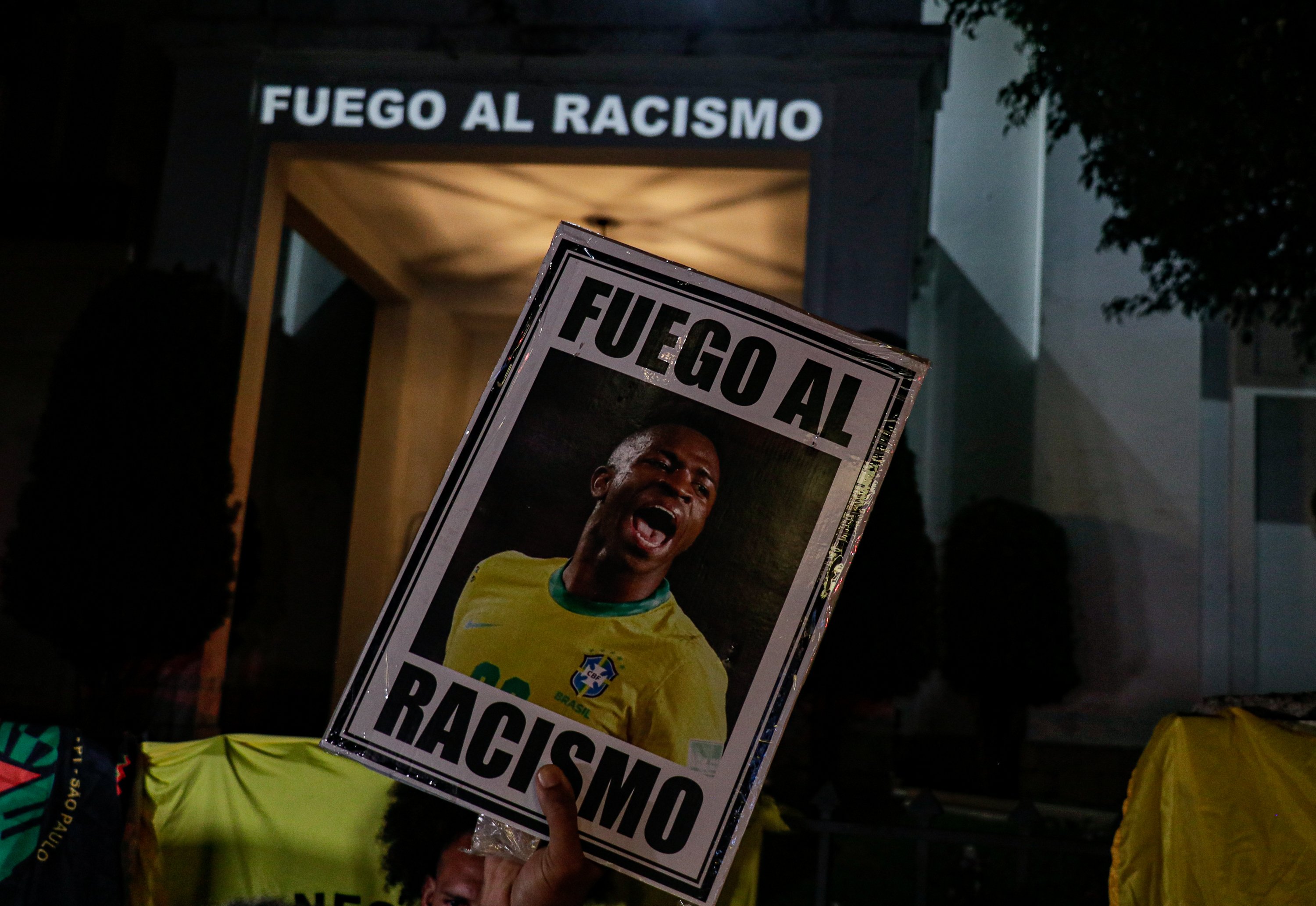 Nueva protesta en Brasil para denunciar el racismo en España por el caso Vinícius