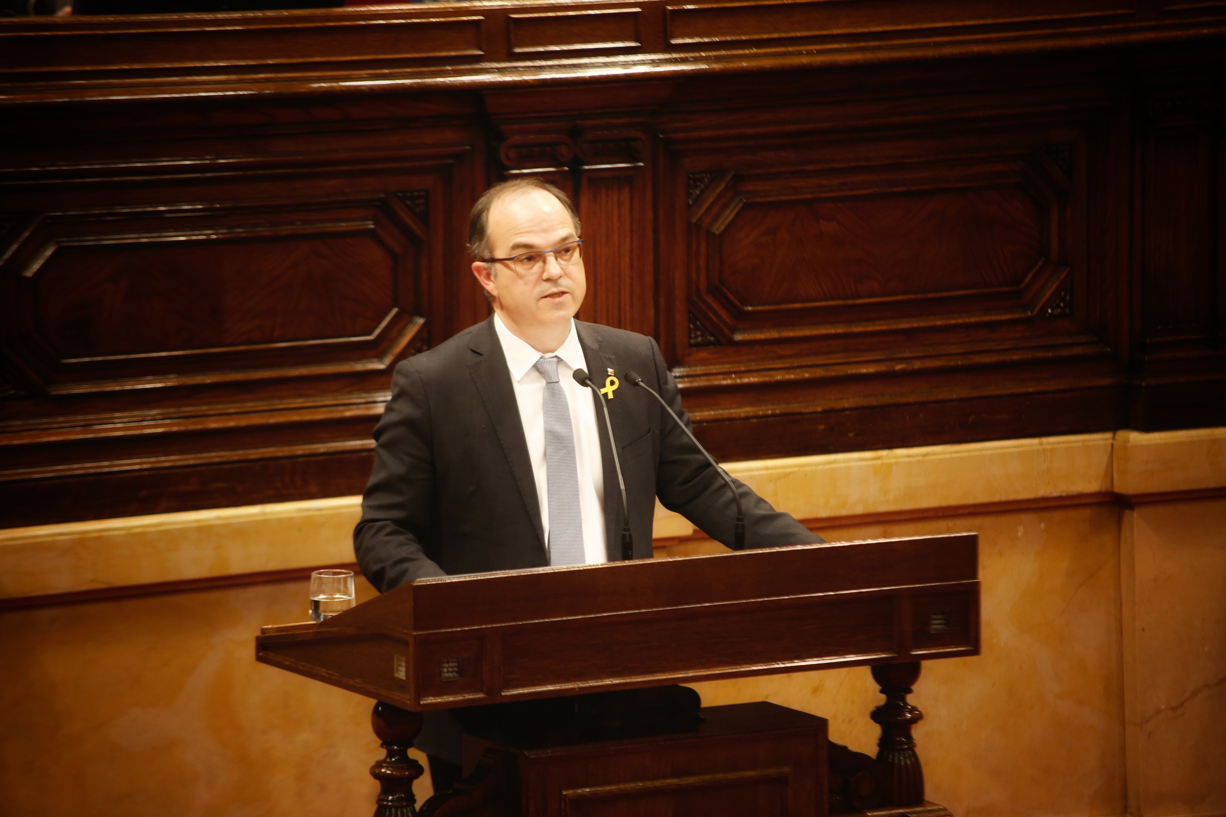 Turull aplaude desde la prisión el discurso de Quim Torra