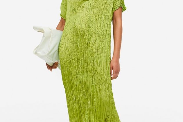 Vestido túnica plisado1