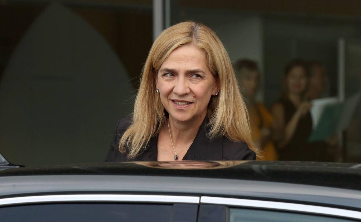 Cristina de borbón efe