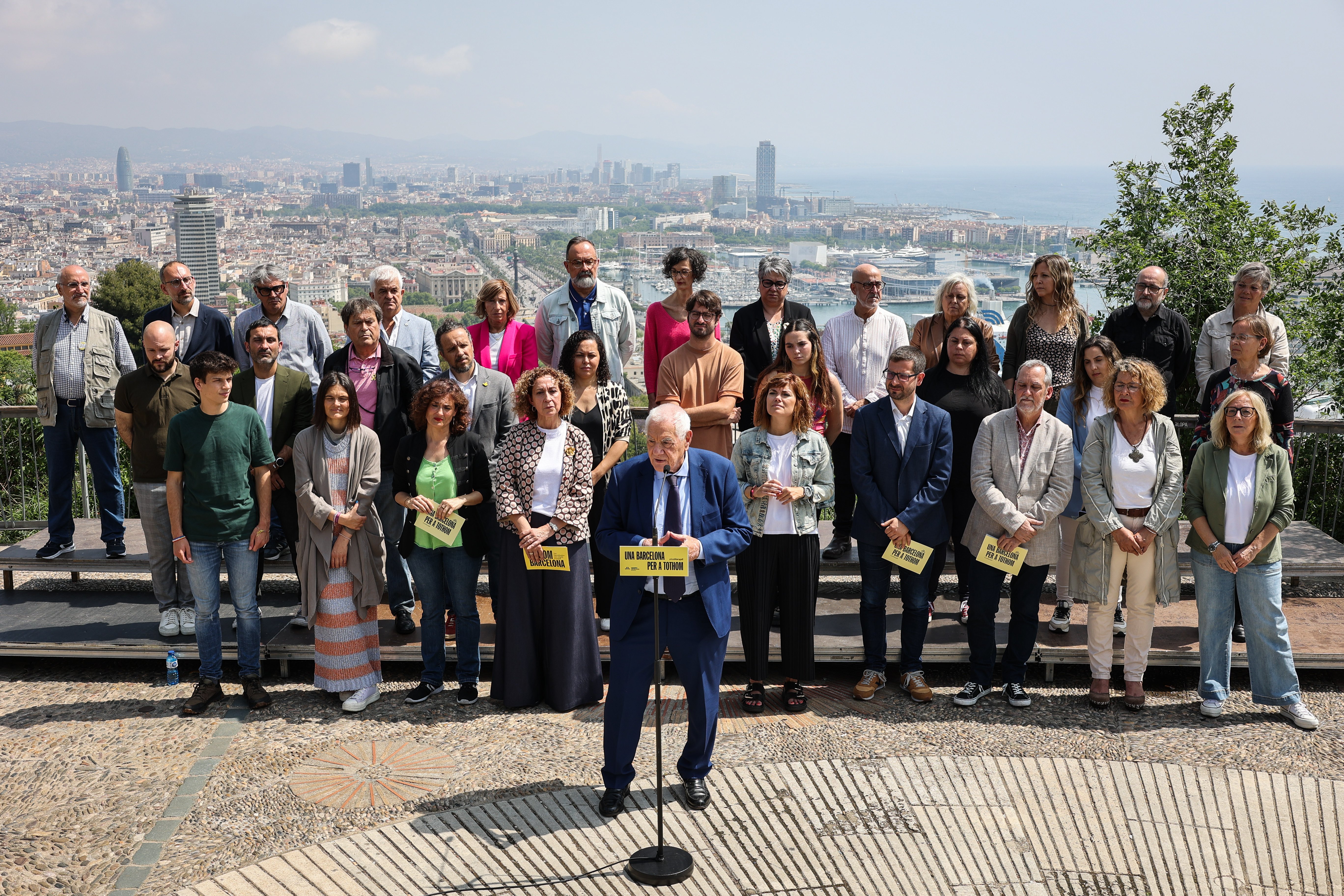 Maragall promete que Barcelona recuperará el "rol" en el procés después de "15 años de dimisión"