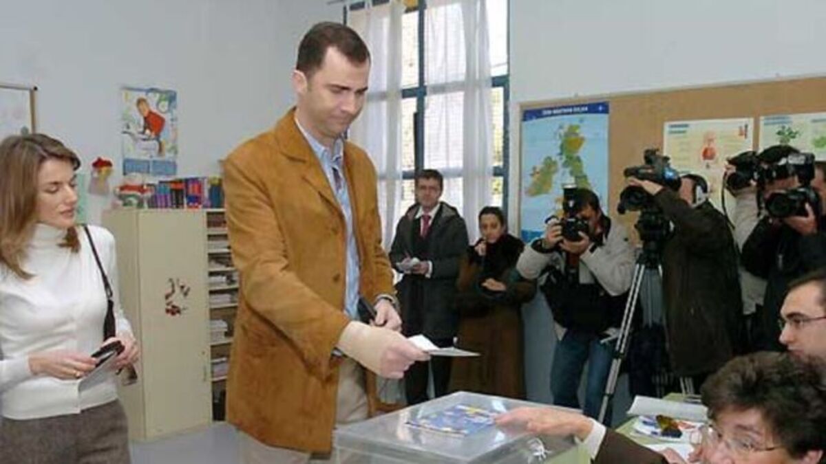 Felipe y Letizia voto Felipe y Letizia voto