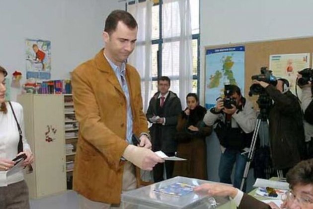 Felipe y Letizia voto