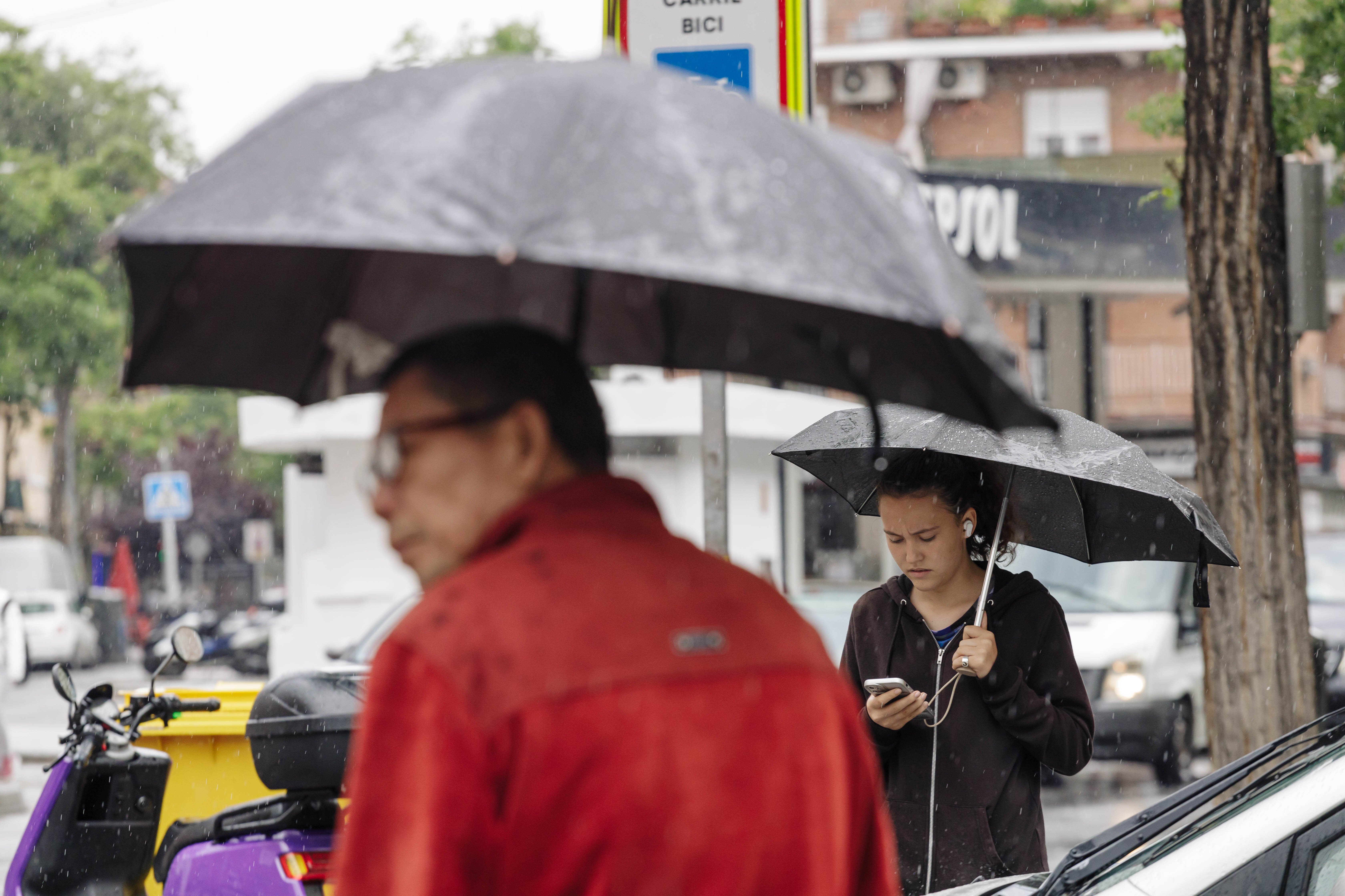 Activada l'alerta Inuncat per una nova previsió de pluges intenses aquest dimecres