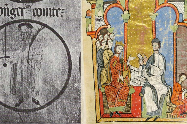 Ramon Berenguer III y Alfons Ramon. Fuente Rollo de Poblet y Archivo de la Corona de Aragón
