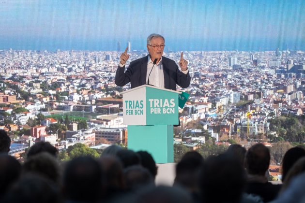 Xavier Trias acto final campaña 26 mayo 2023 Montse Giralt