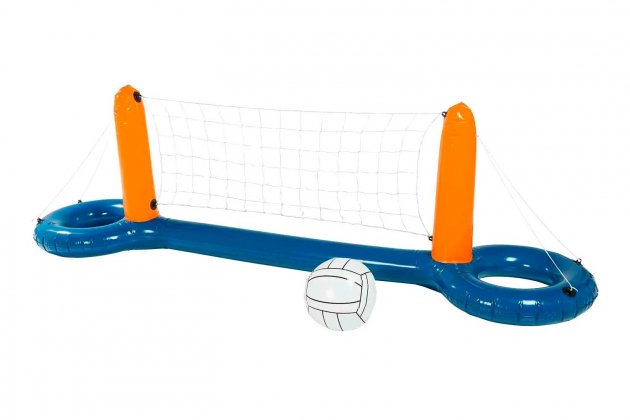 Red inflable de voleibol para piscina de Crivit1