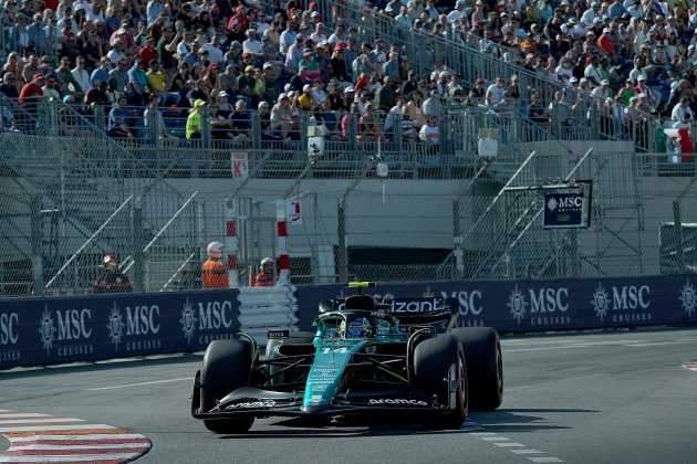 Fernando Alonso durant el GP de Mònaco de la Fórmula 1 / Foto: Europa Press