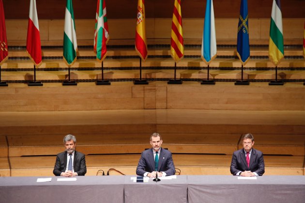 Carlos Lesmes Felip VI Rafael Catalá / Sergi Alcàzar