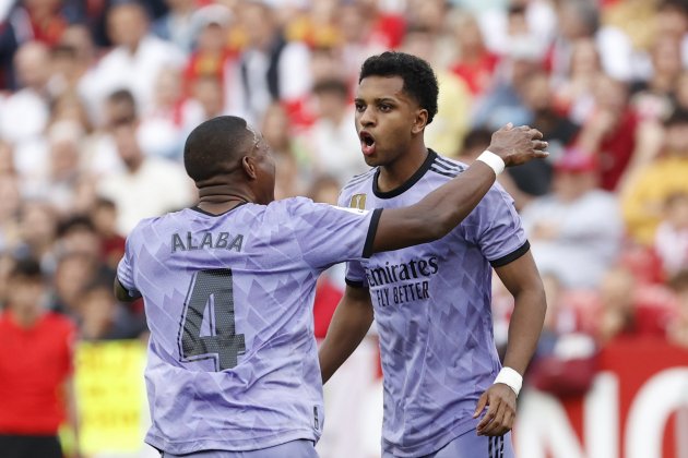 Rodrygo Alaba gol Sevilla Real Madrid / Foto: EFE