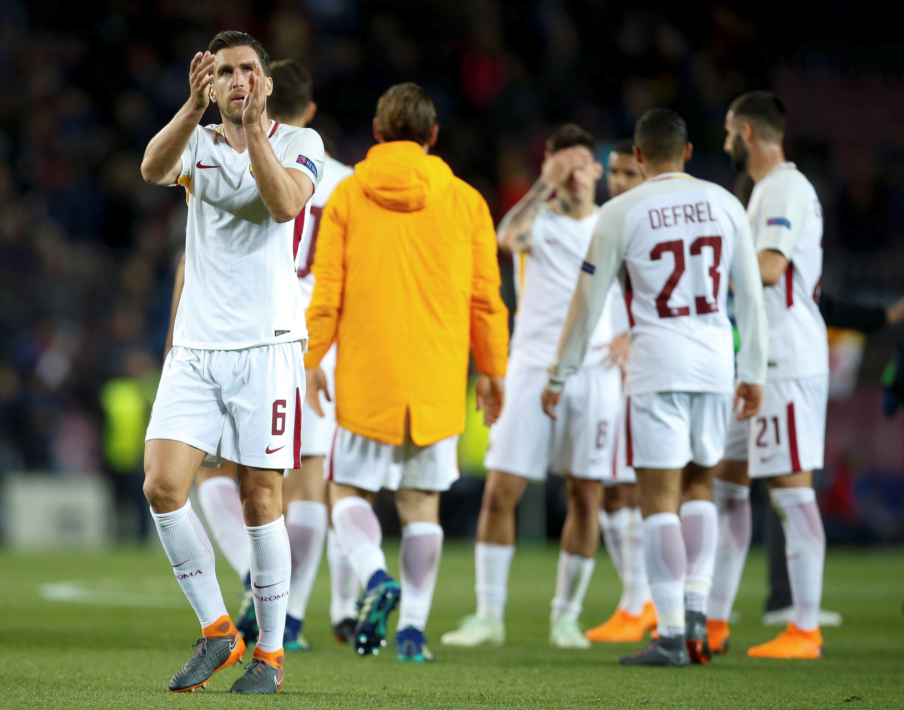 La Roma busca una remontada inédita