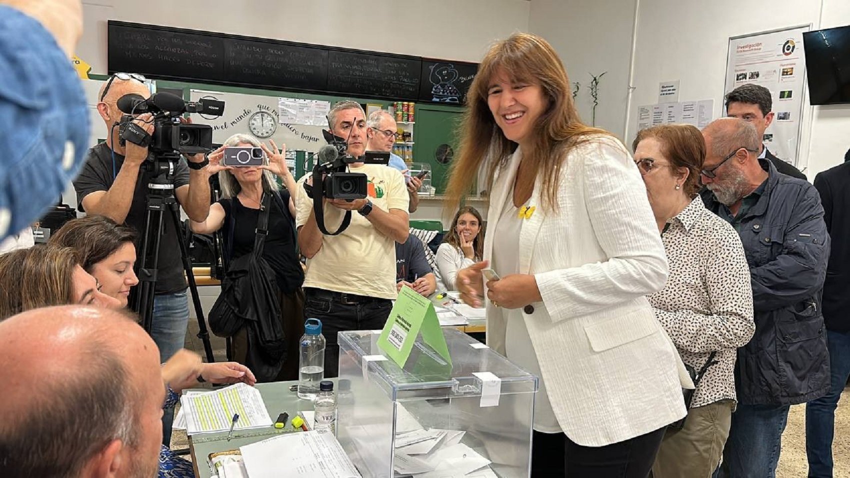 Borràs llama al independentismo a votar