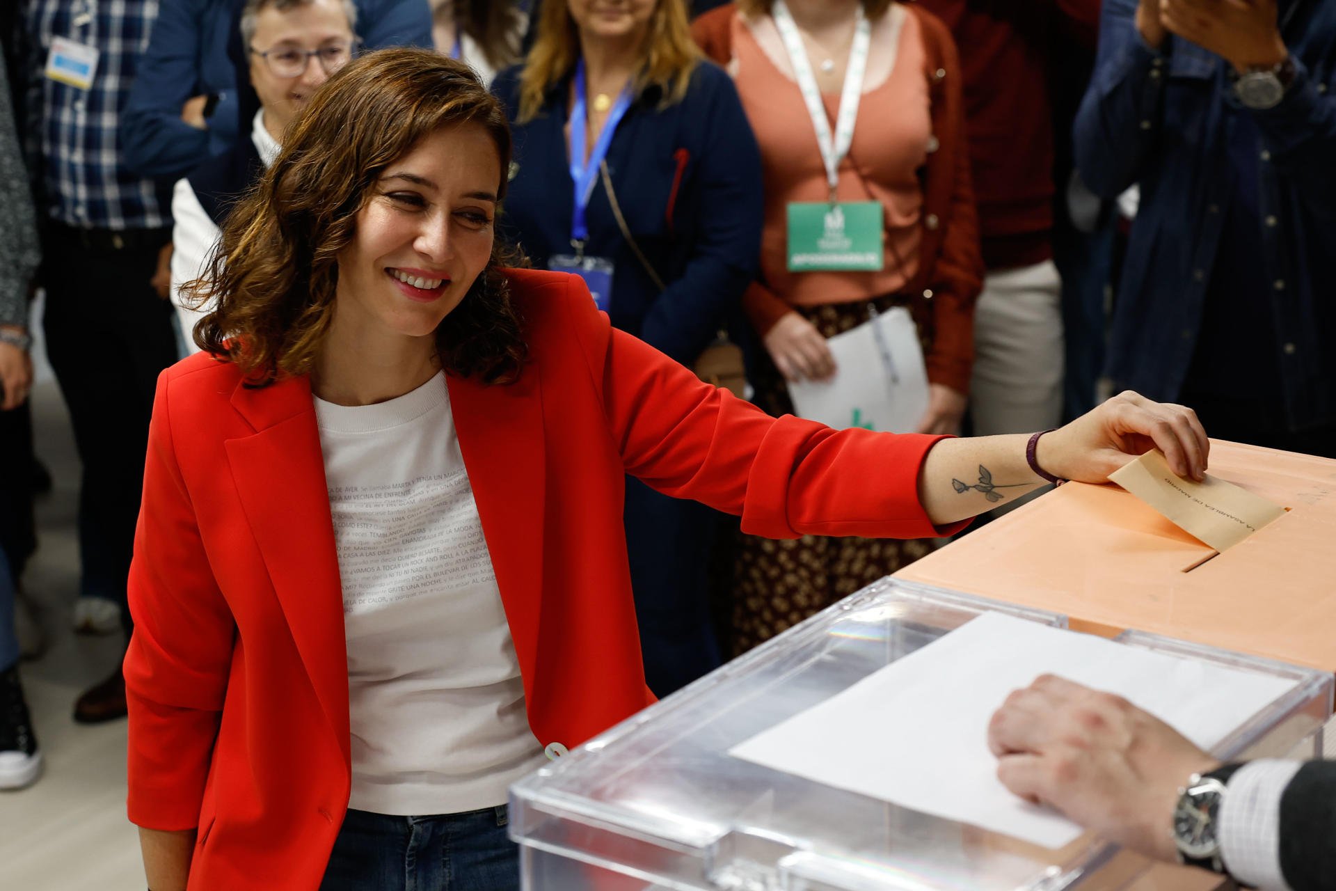 Participació massiva en les eleccions per la Comunitat de Madrid