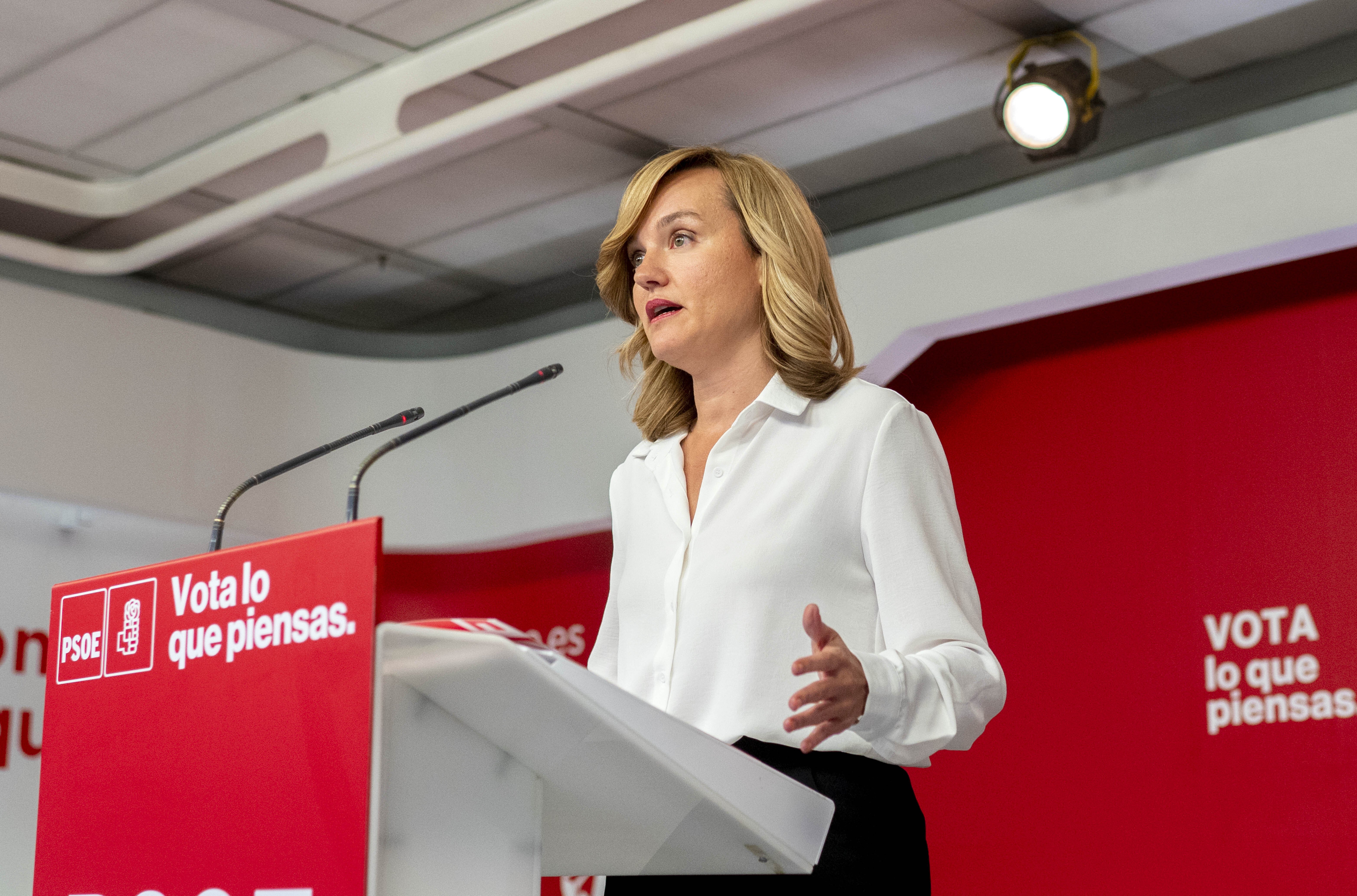 Pilar Alegría PSOE - Europa Press