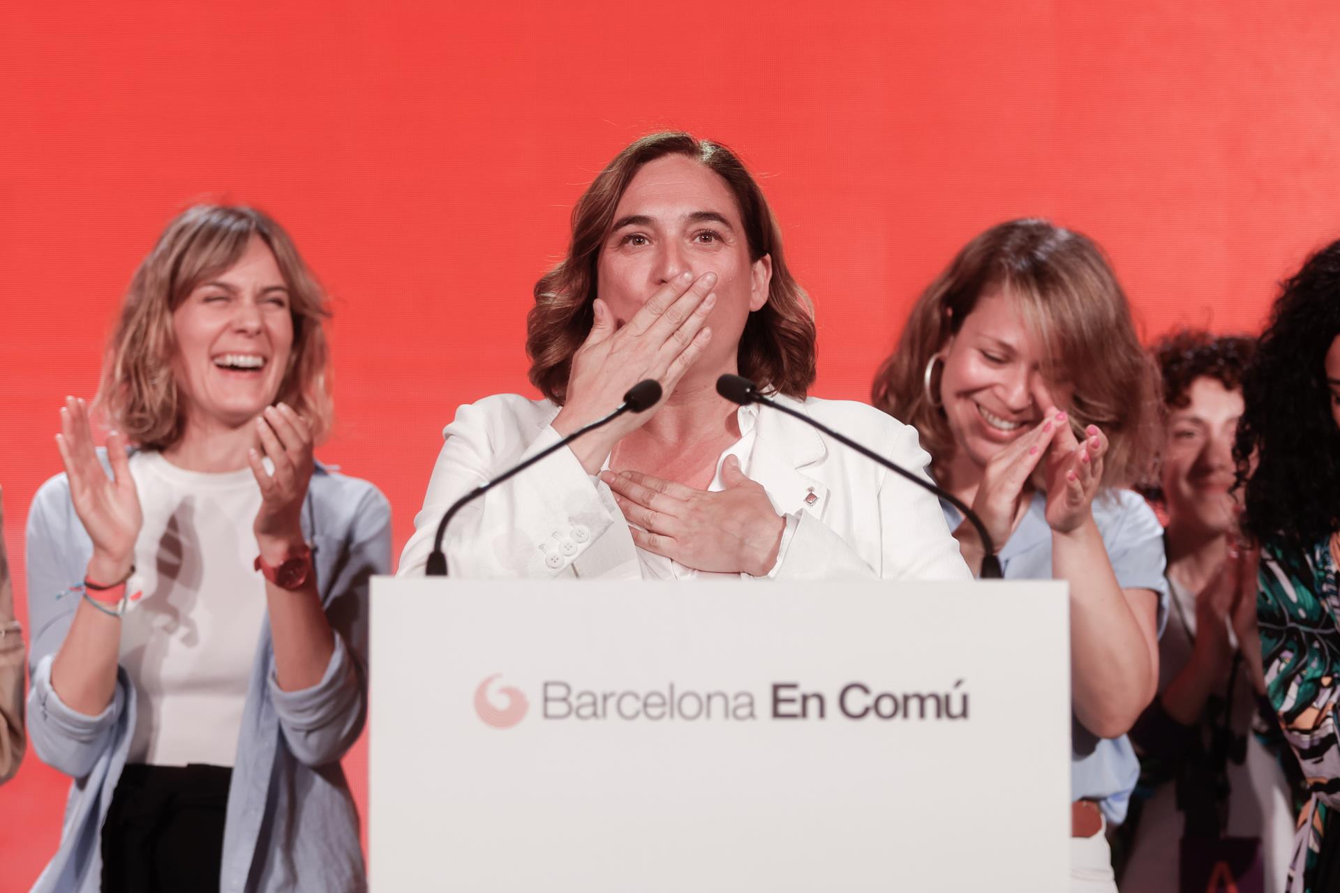 Ada Colau Resultats 28M Barcelona Eleccions Municipals