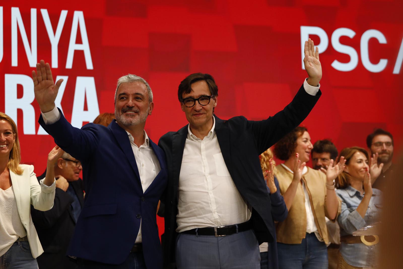 Collboni eleva Salvador Illa y dice que ya está ejerciendo de president de la Generalitat