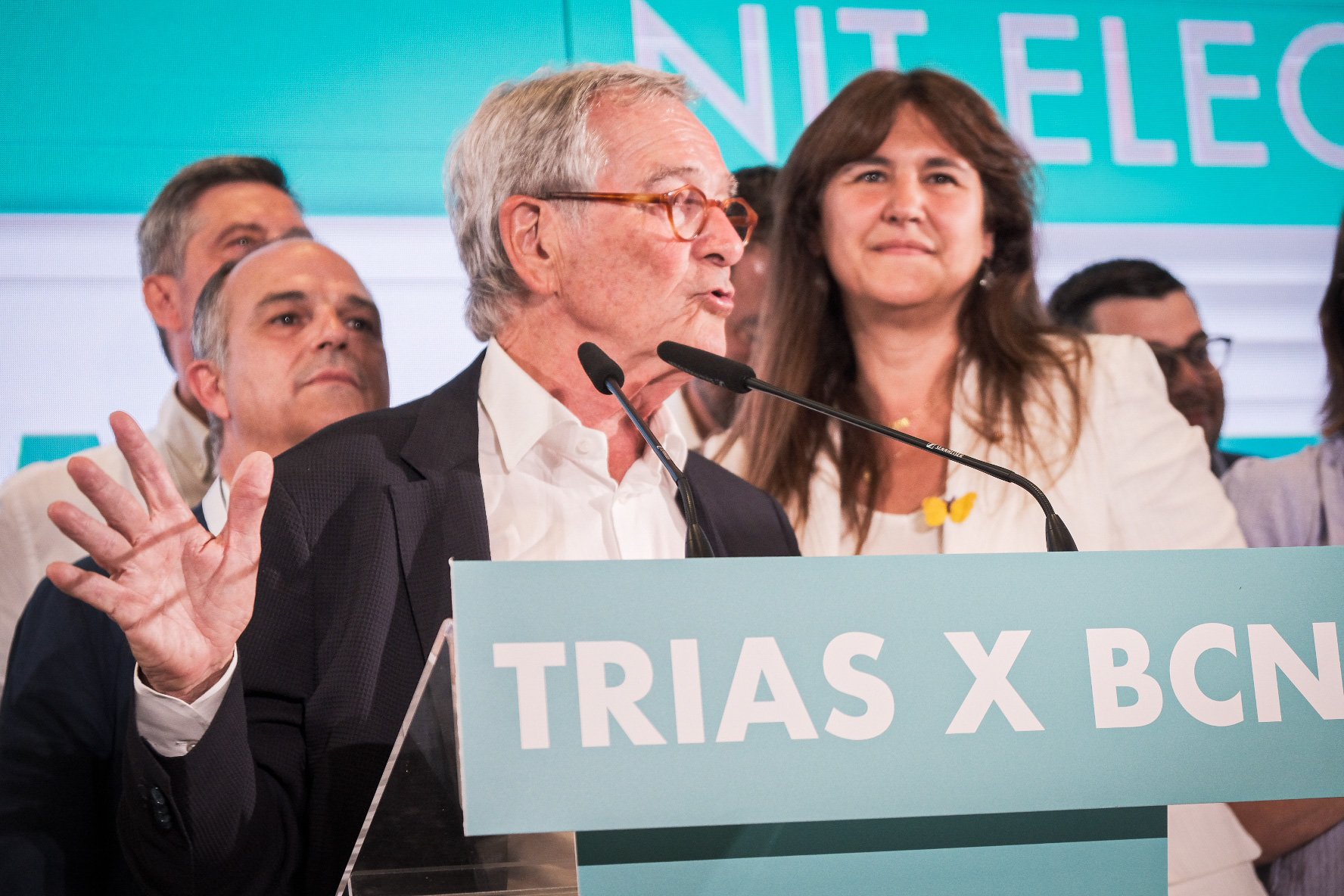 El PP arrasa en las portadas y Trias las reconquista