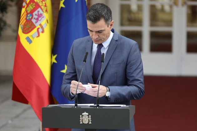 Pedro Sánchez Moncloa declaracion - Europa Press