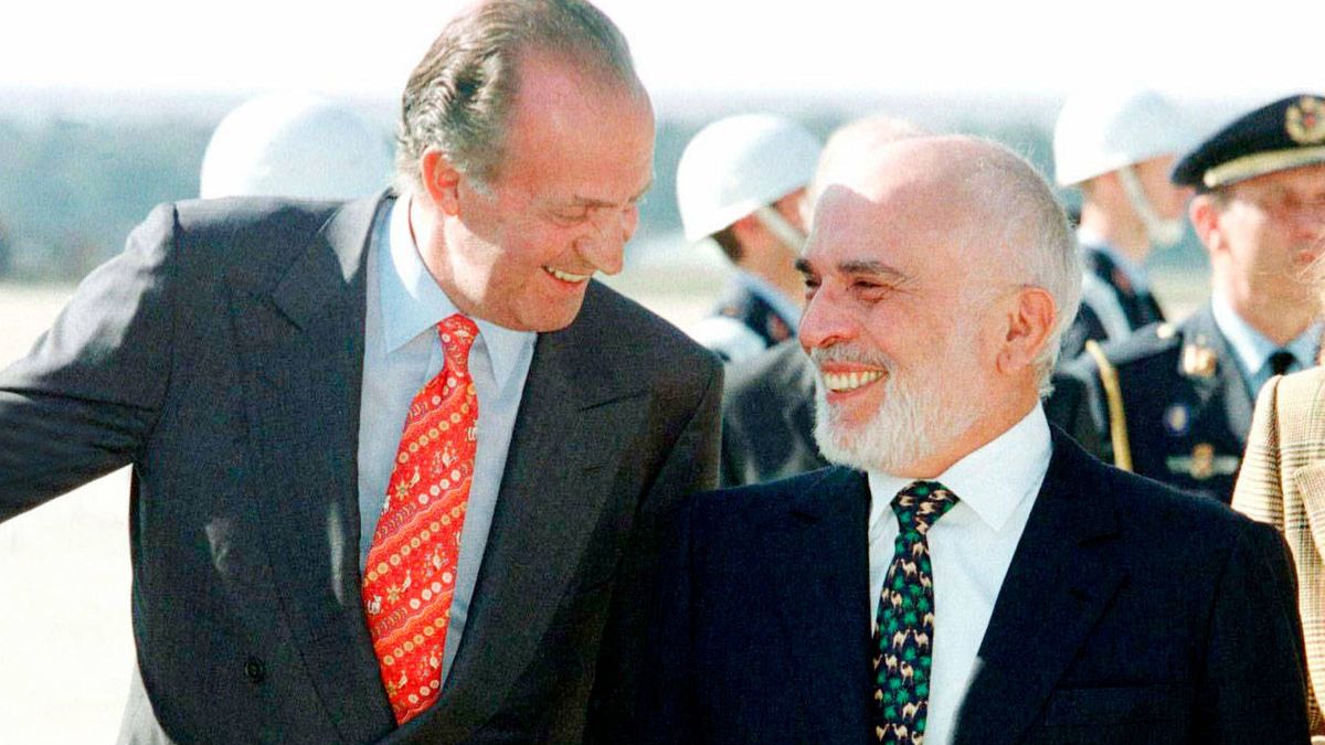 Juan Carlos i Hussein de Jordània Juan Carlos i Hussein de Jordània