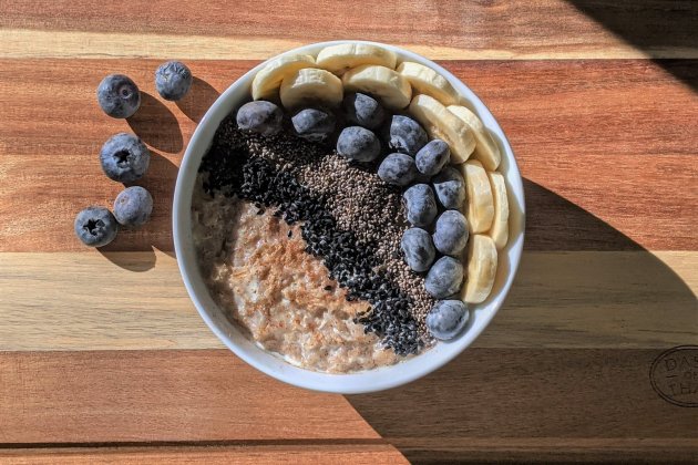 Chía y plátano para la menopausia Chía y plátano para la menopausia