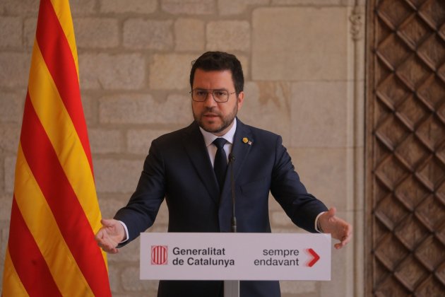 Pere Aragonès, comparece después elecciones 28M y convocatoria 23J (1) Eva Parey Pere Aragonès, comparece después elecciones 28M y convocatoria 23J (1) Eva Parey